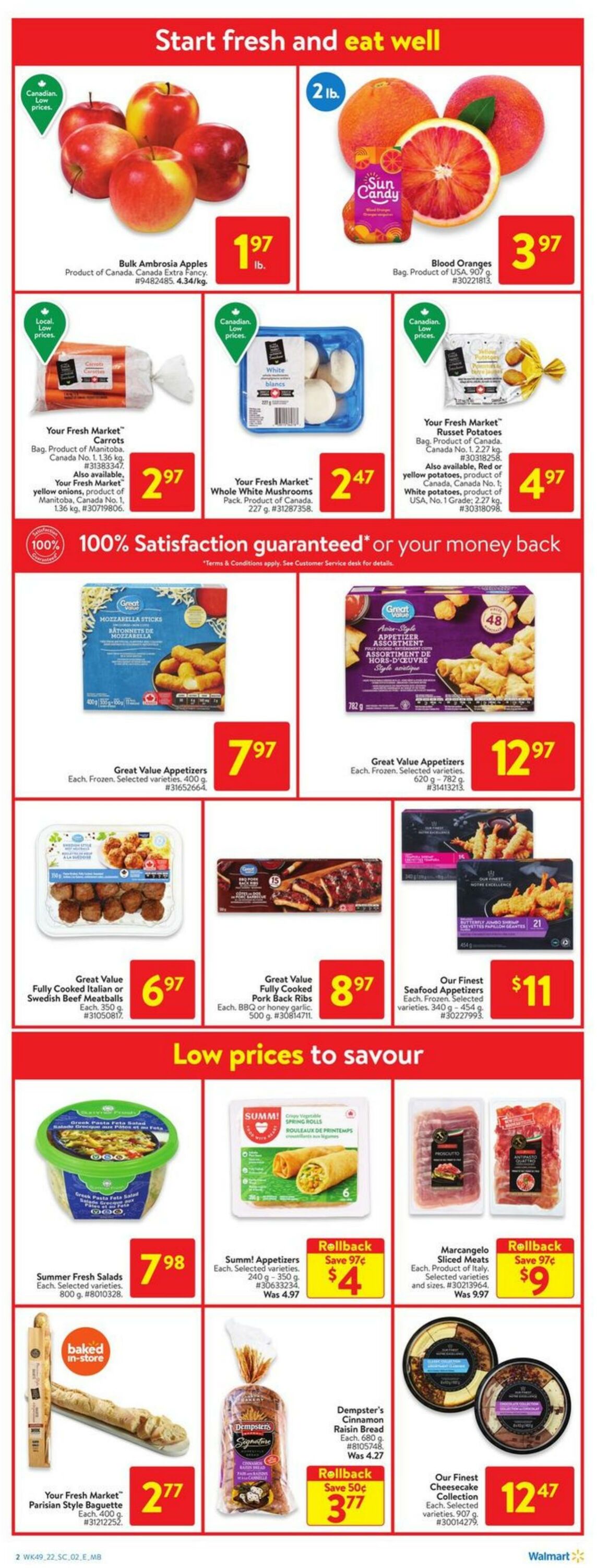 Flyer Walmart 29.12.2022 - 04.01.2023