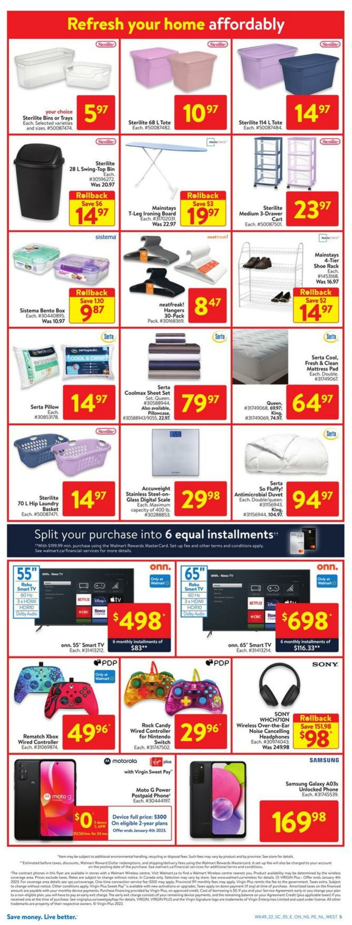 Flyer Walmart 29.12.2022 - 04.01.2023