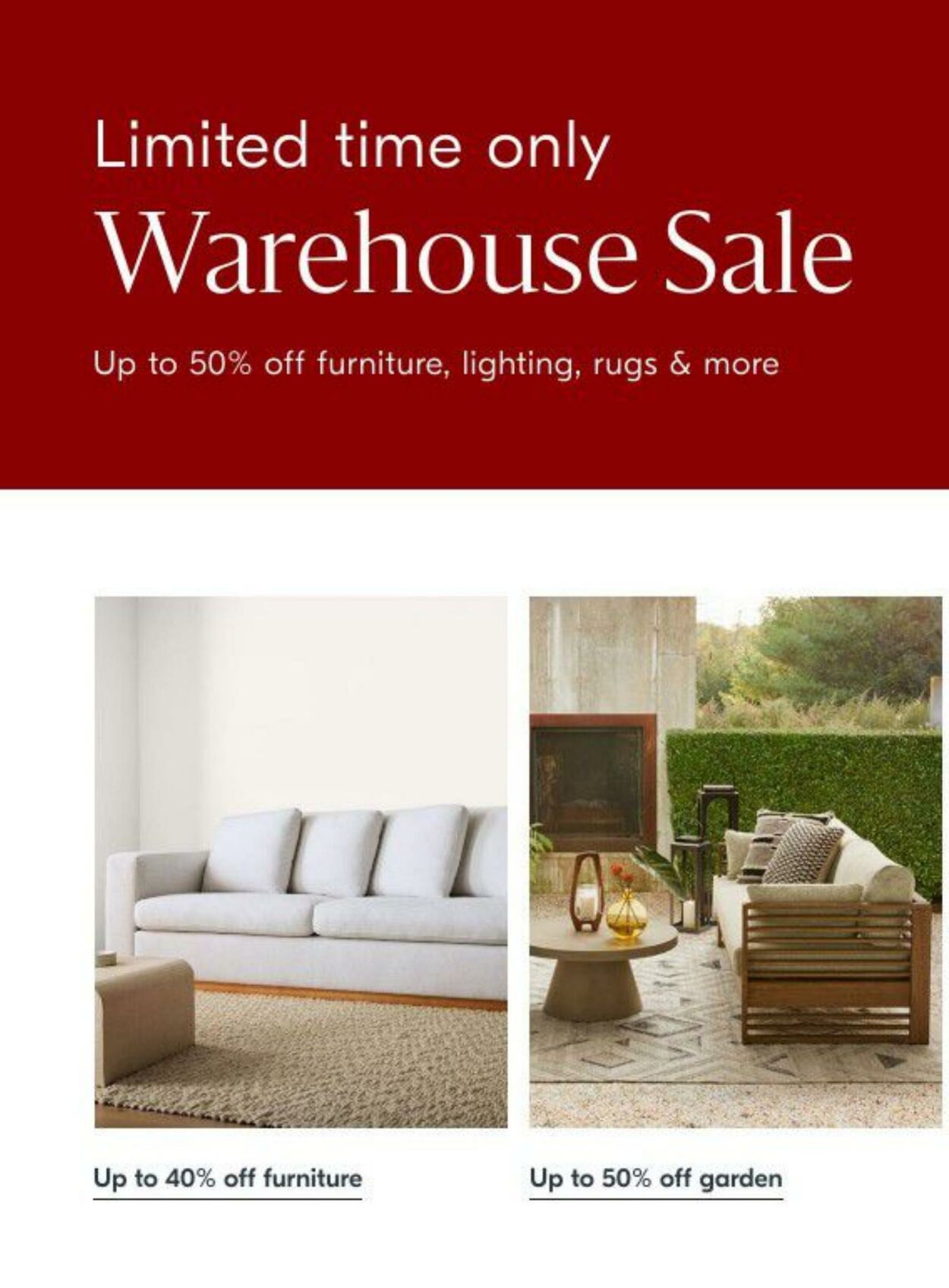 West Elm Promotional Flyer - Valid from 01.10 to 16.10 - Page nb 1 ...