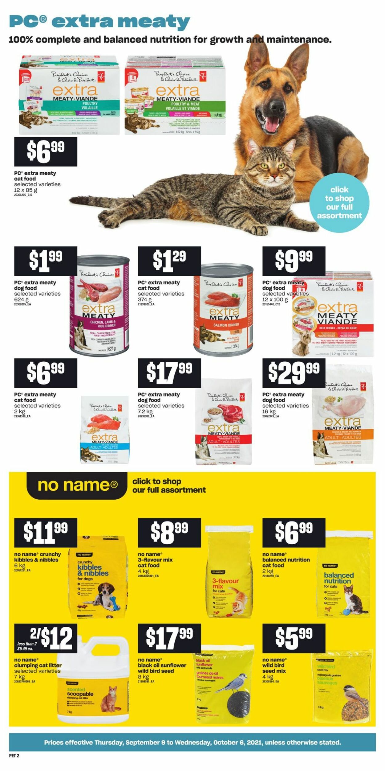 Flyer Zehrs 09.09.2021 - 06.10.2021