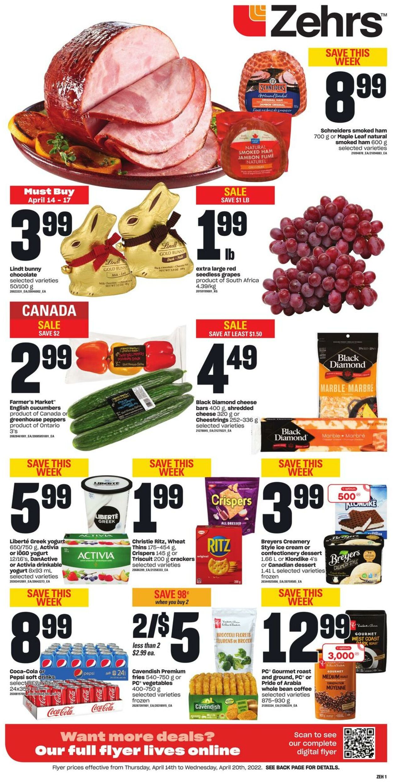 Zehrs Promotional Flyer Valid From 14 04 To 20 04 Page Nb 3   Afcc01474a81 003 