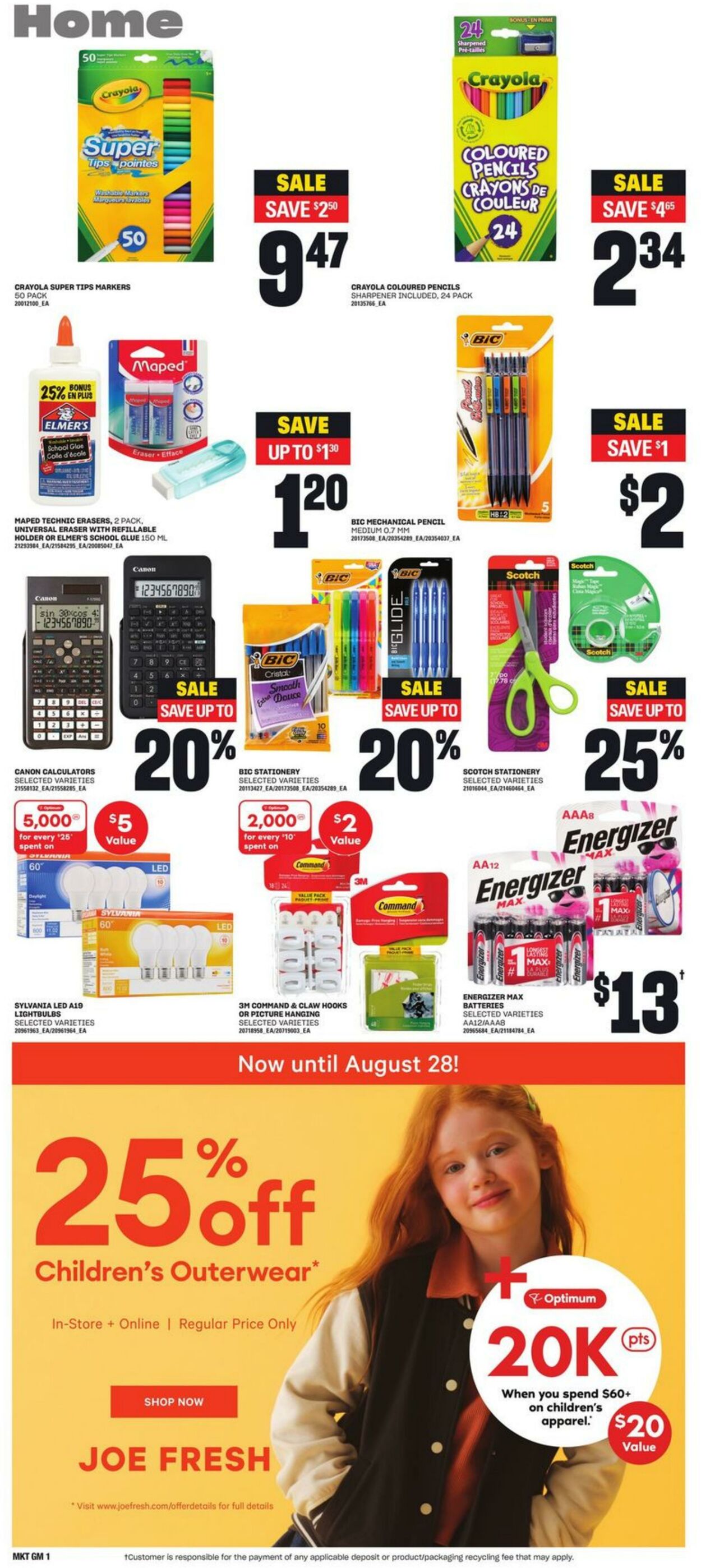 Flyer Zehrs 22.08.2024 - 28.08.2024