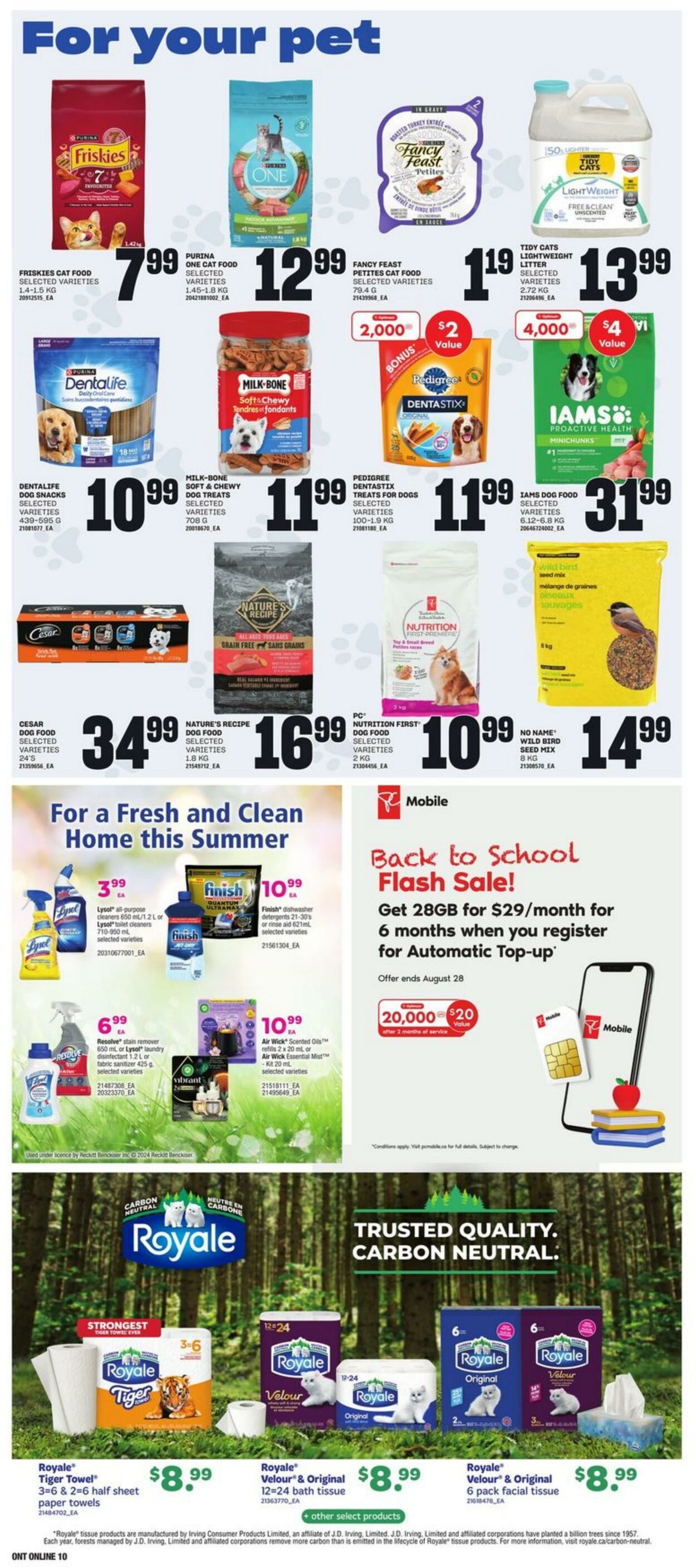 Flyer Zehrs 22.08.2024 - 28.08.2024