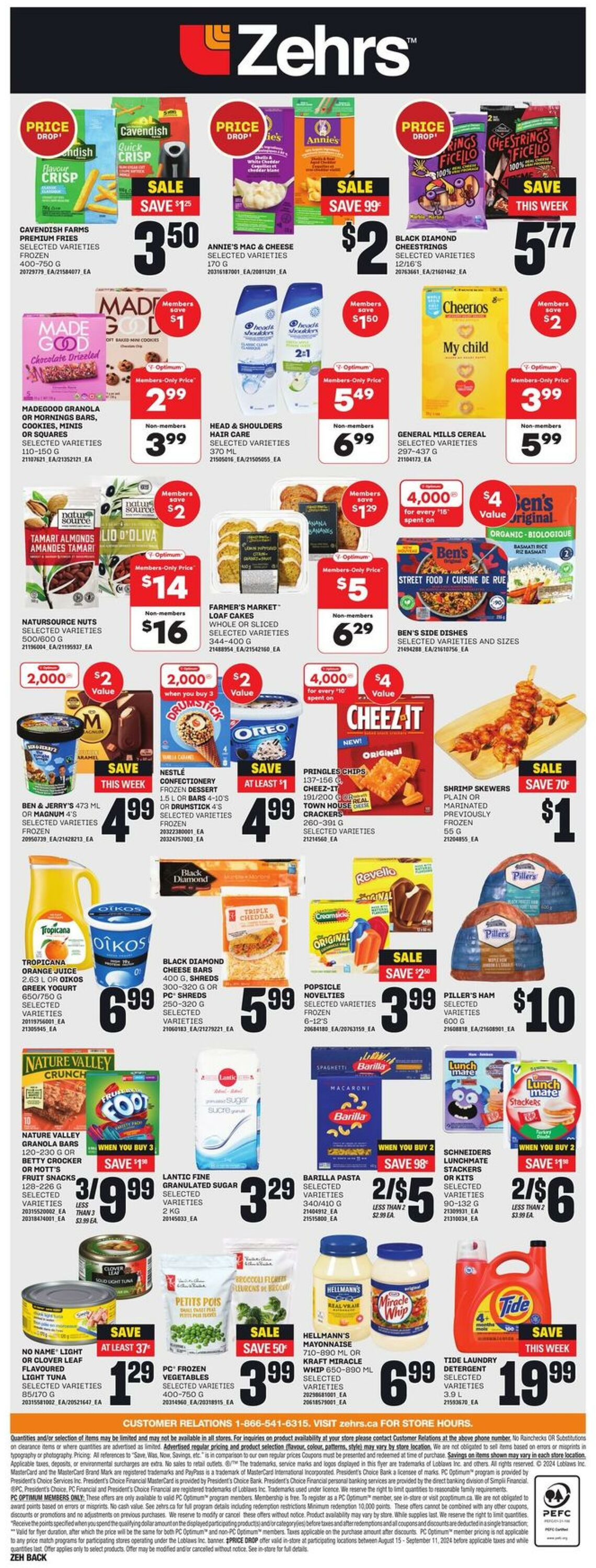 Flyer Zehrs 22.08.2024 - 28.08.2024