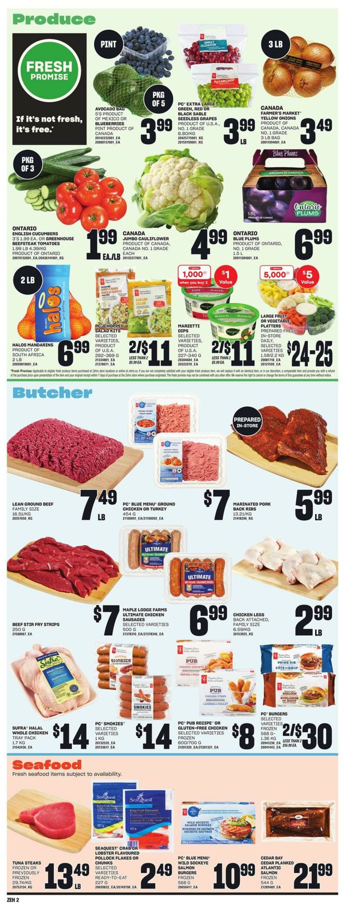 Flyer Zehrs 29.08.2024 - 04.09.2024