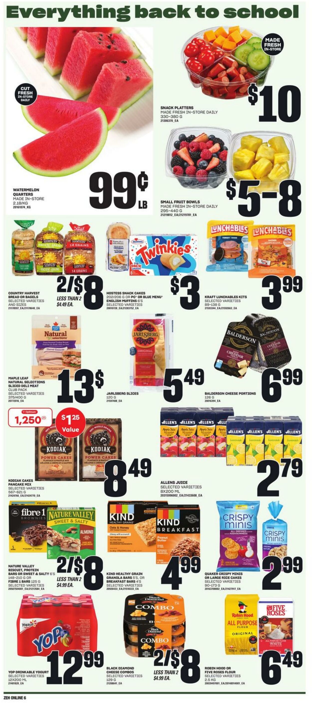 Flyer Zehrs 29.08.2024 - 04.09.2024