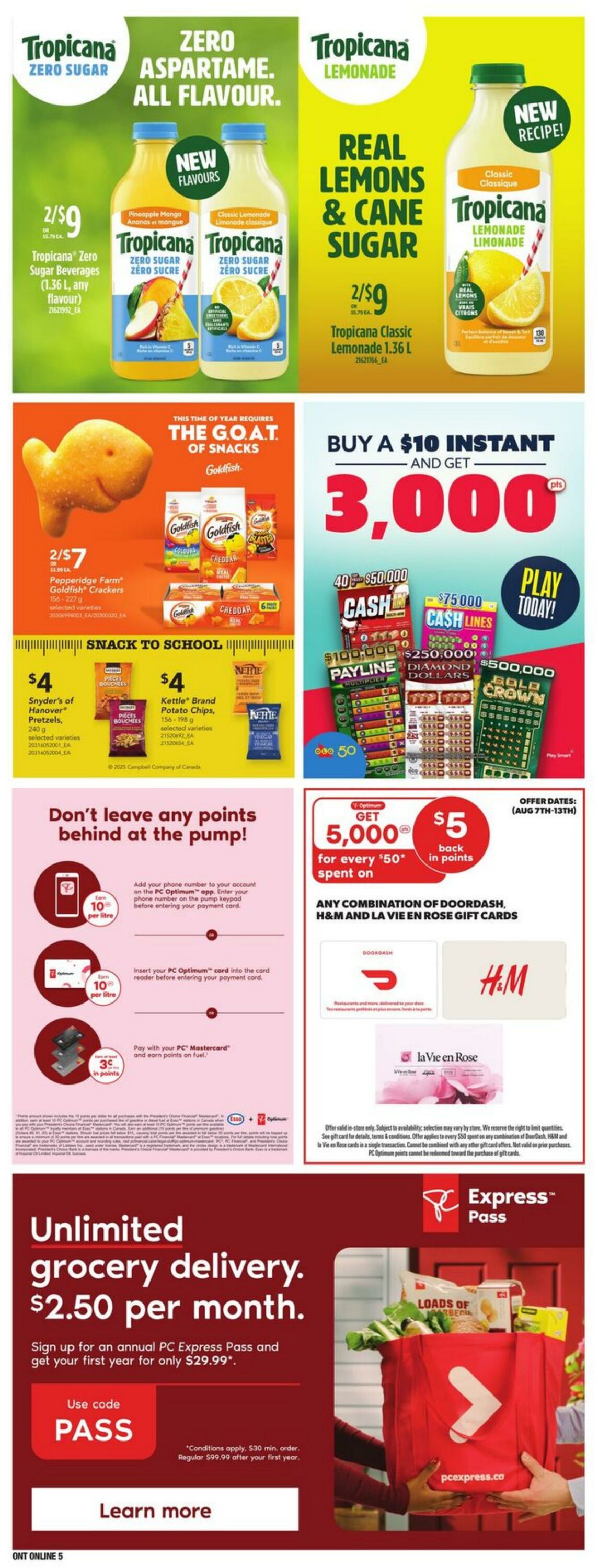 Flyer Zehrs 07.08.2025 - 13.08.2025