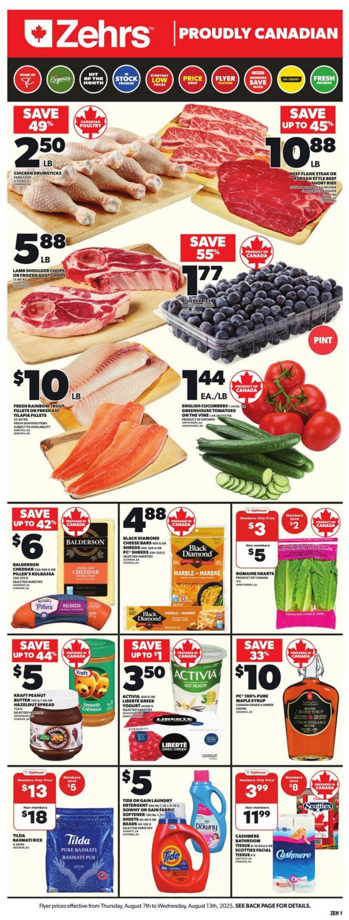 Flyer Zehrs 07.08.2025 - 13.08.2025