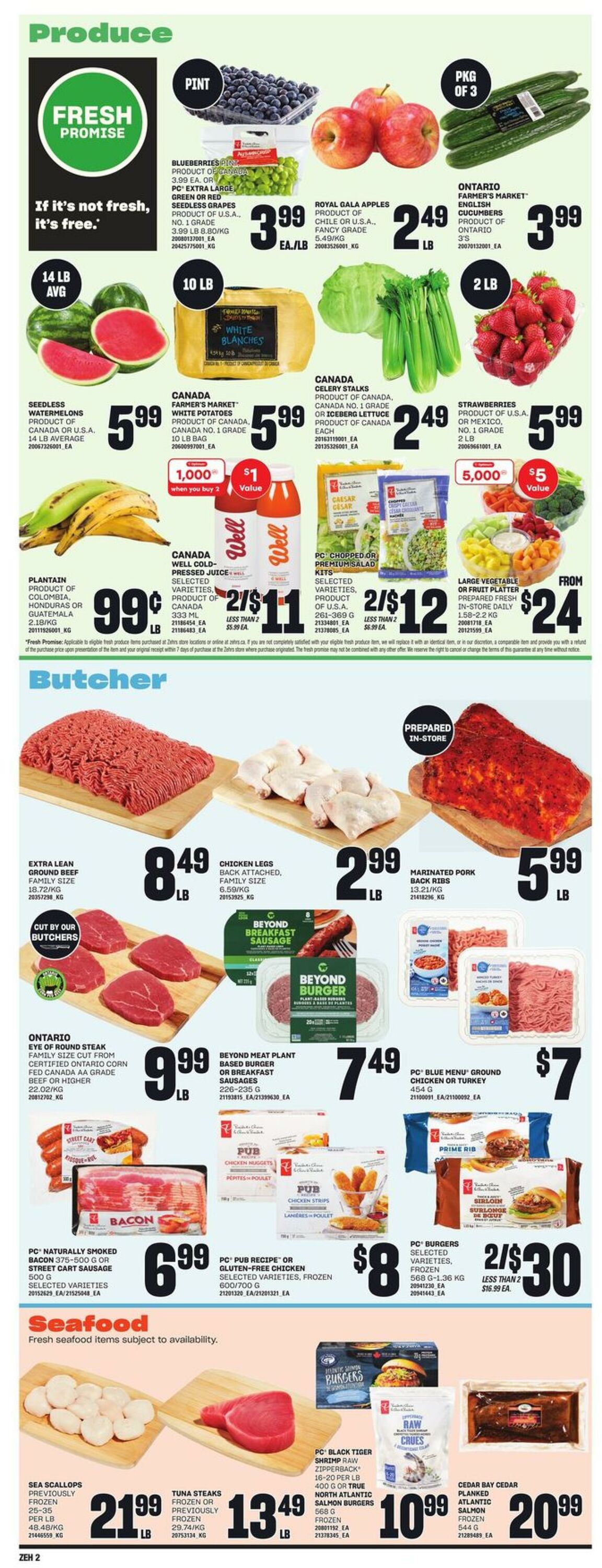 Flyer Zehrs 01.08.2024 - 07.08.2024