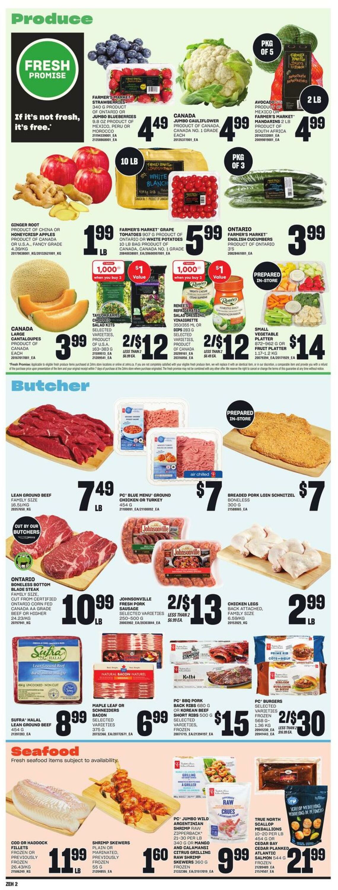 Flyer Zehrs 15.08.2024 - 21.08.2024