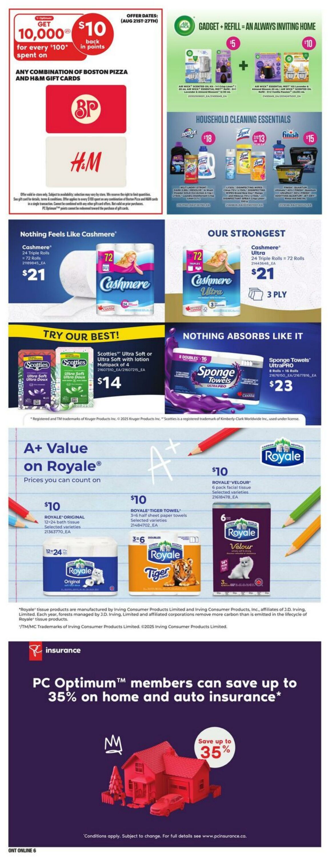 Flyer Zehrs 21.08.2025 - 27.08.2025