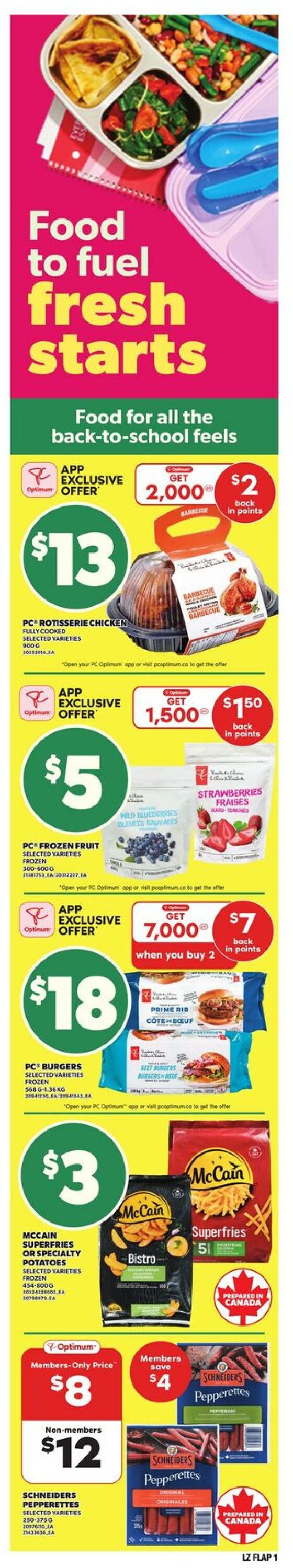 Flyer Zehrs 21.08.2025 - 27.08.2025