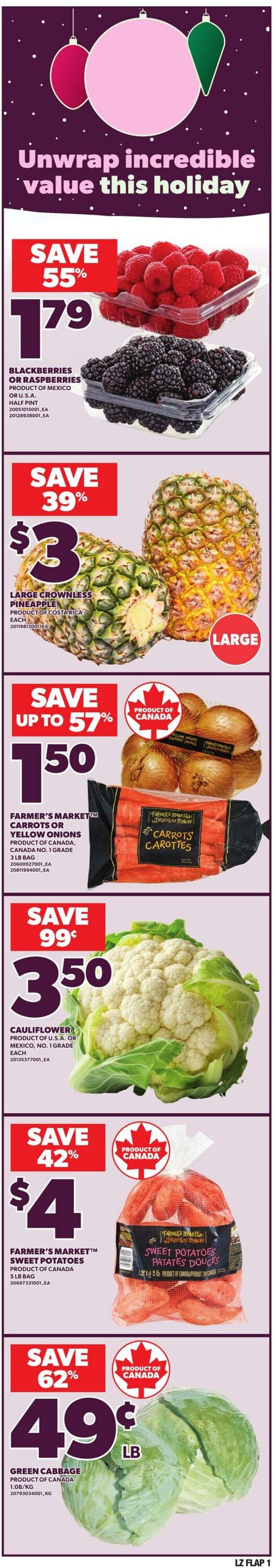 Flyer Zehrs 18.12.2025 - 24.12.2025