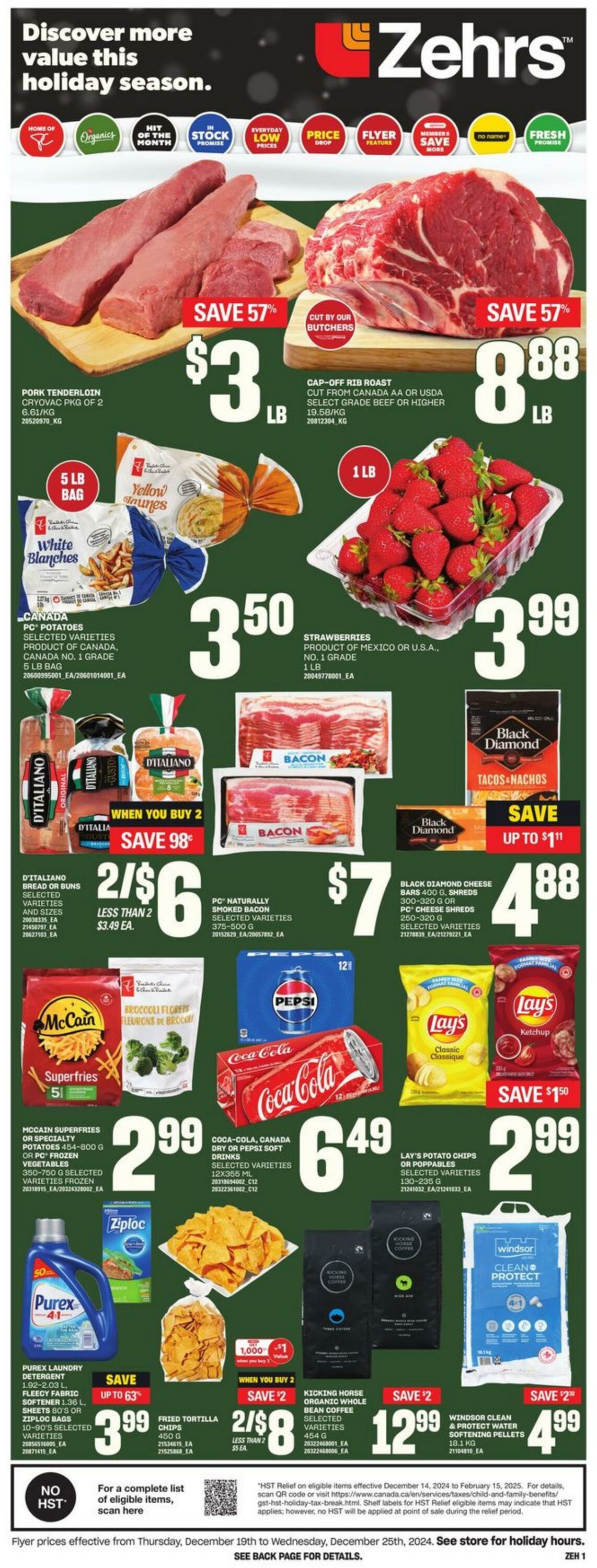 Flyer Zehrs 19.12.2024 - 25.12.2024