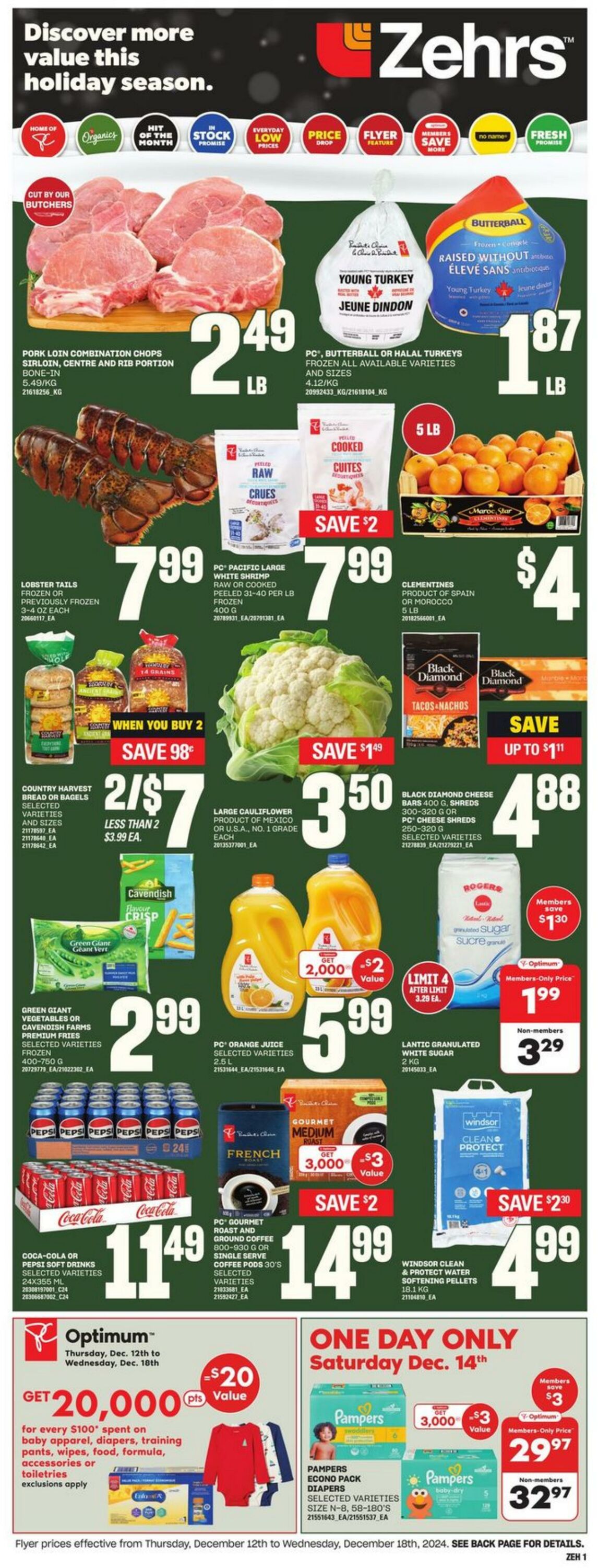 Flyer Zehrs 12.12.2024 - 18.12.2024