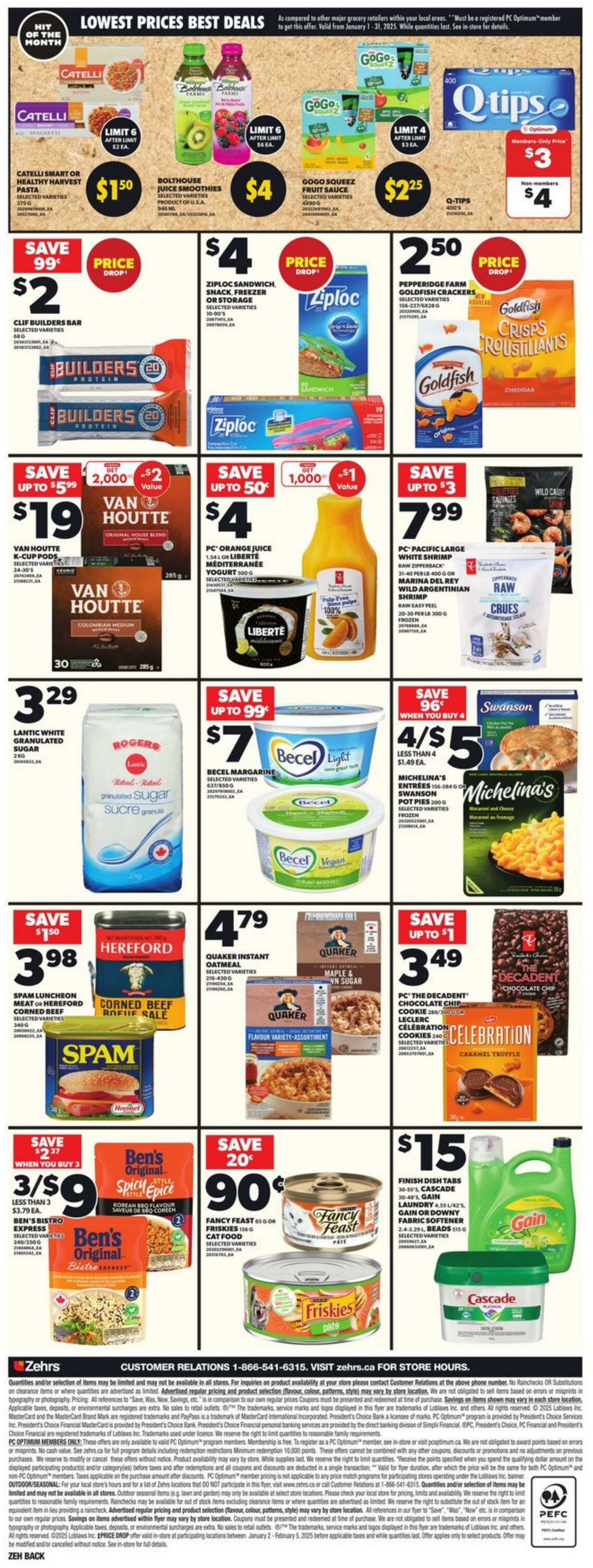 Flyer Zehrs 09.01.2025 - 15.01.2025