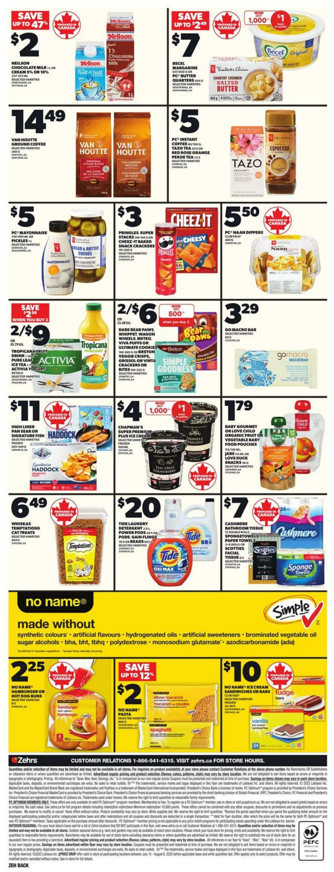 Flyer Zehrs 10.07.2025 - 16.07.2025