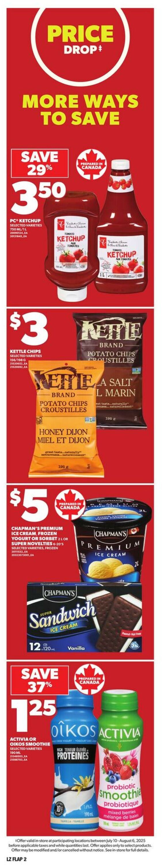 Flyer Zehrs 10.07.2025 - 16.07.2025