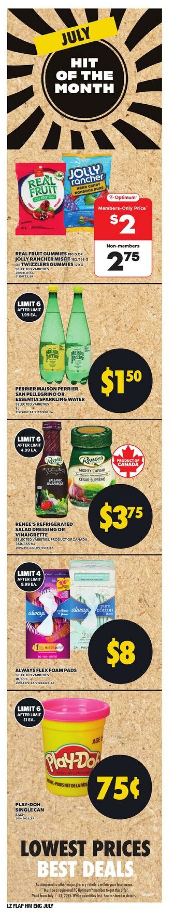 Flyer Zehrs 03.07.2025 - 09.07.2025