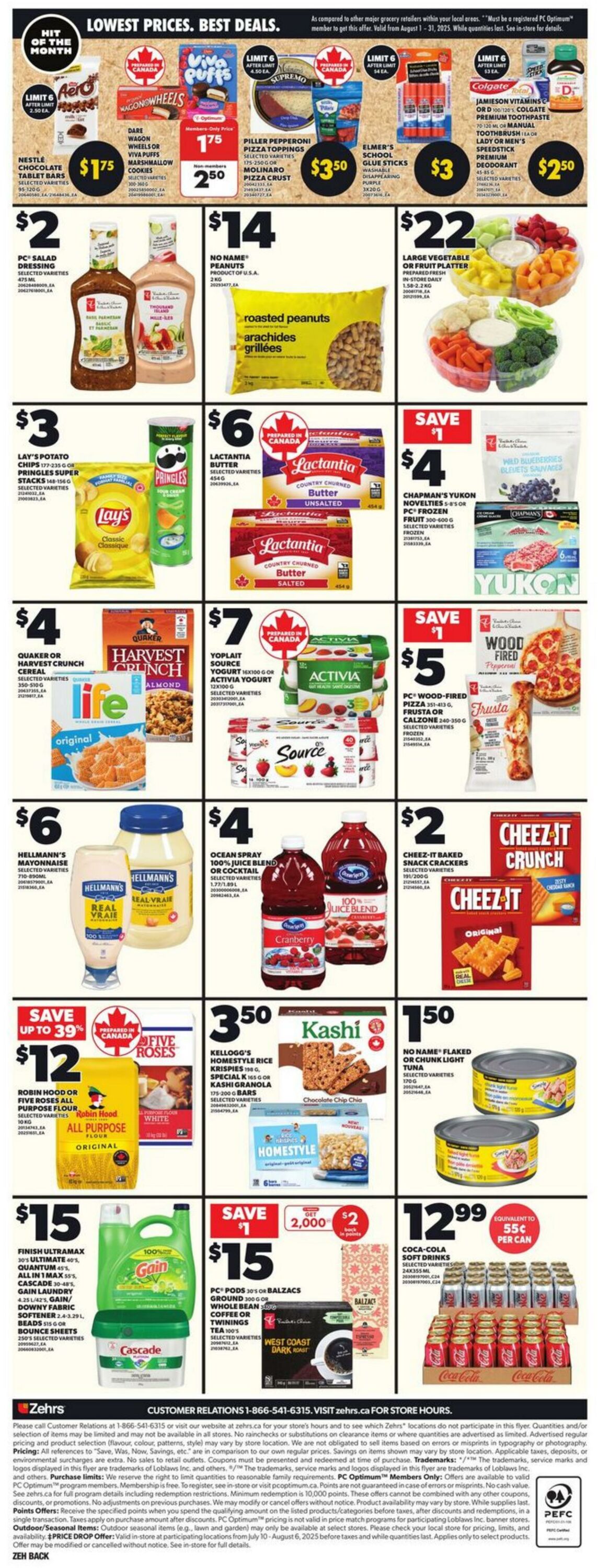 Flyer Zehrs 31.07.2025 - 06.08.2025
