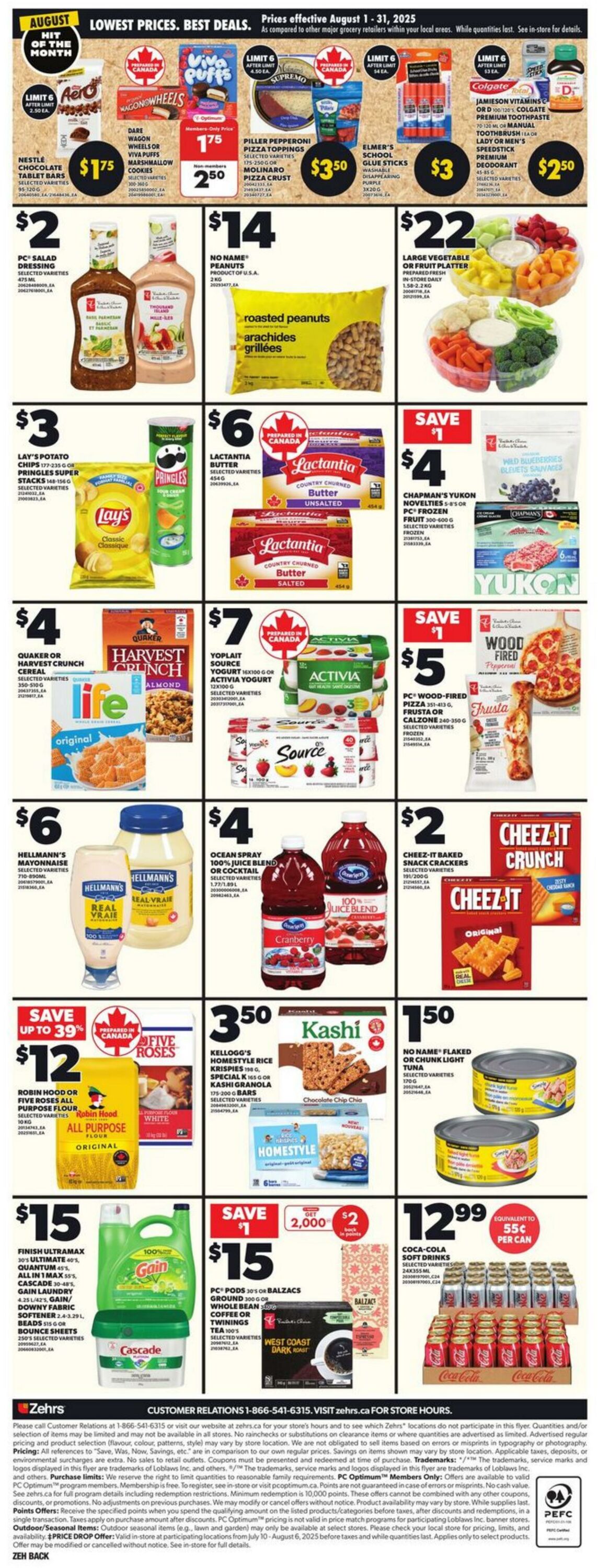 Flyer Zehrs 31.07.2025 - 06.08.2025