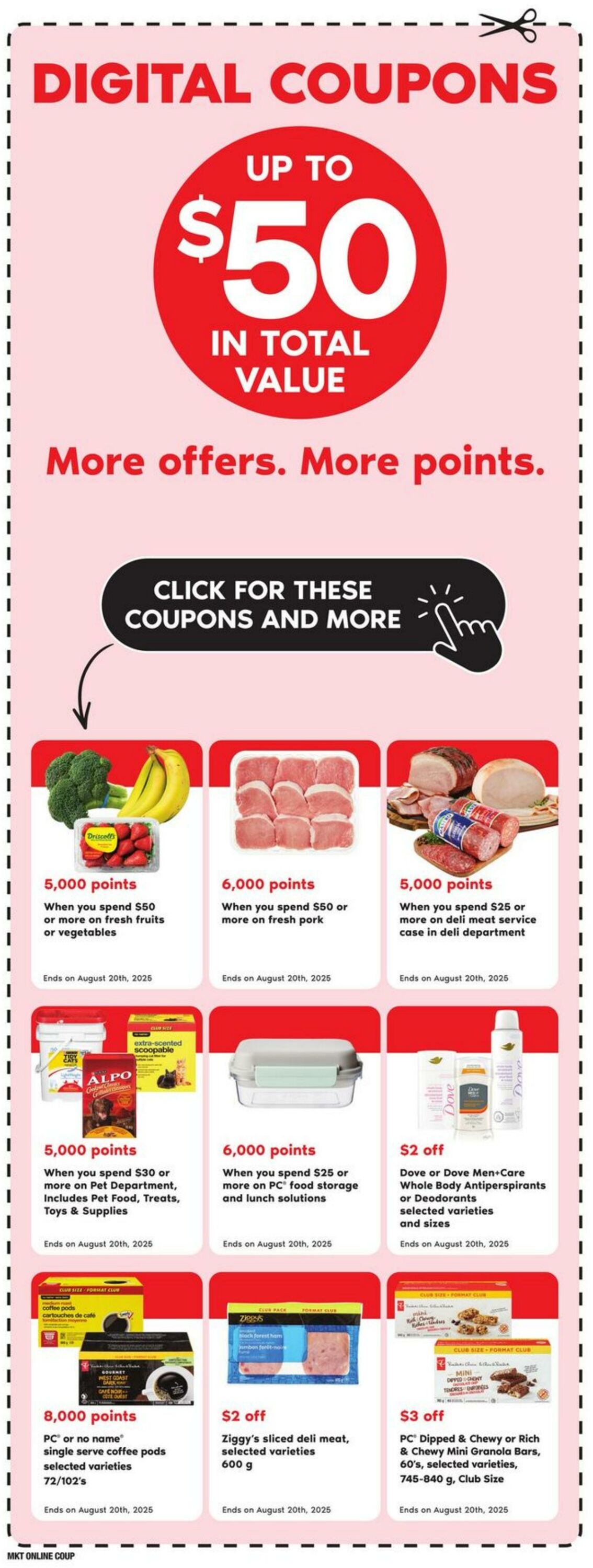 Flyer Zehrs 31.07.2025 - 06.08.2025