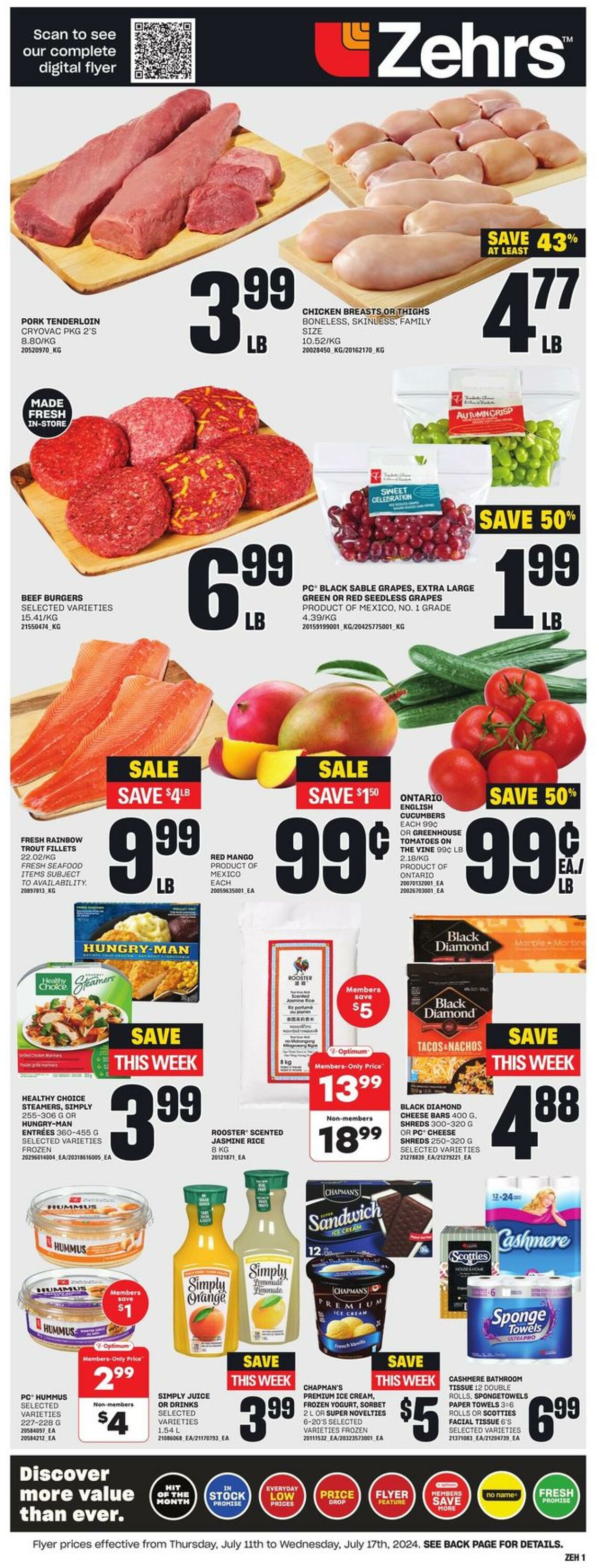 Flyer Zehrs 11.07.2024 - 17.07.2024