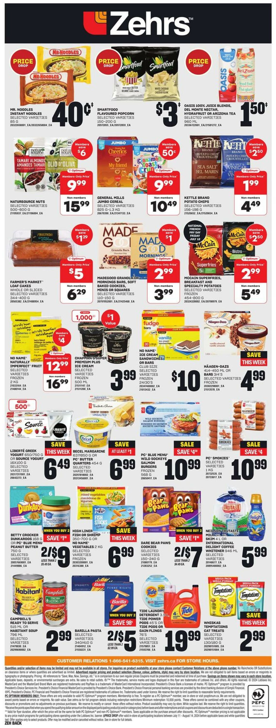 Flyer Zehrs 11.07.2024 - 17.07.2024