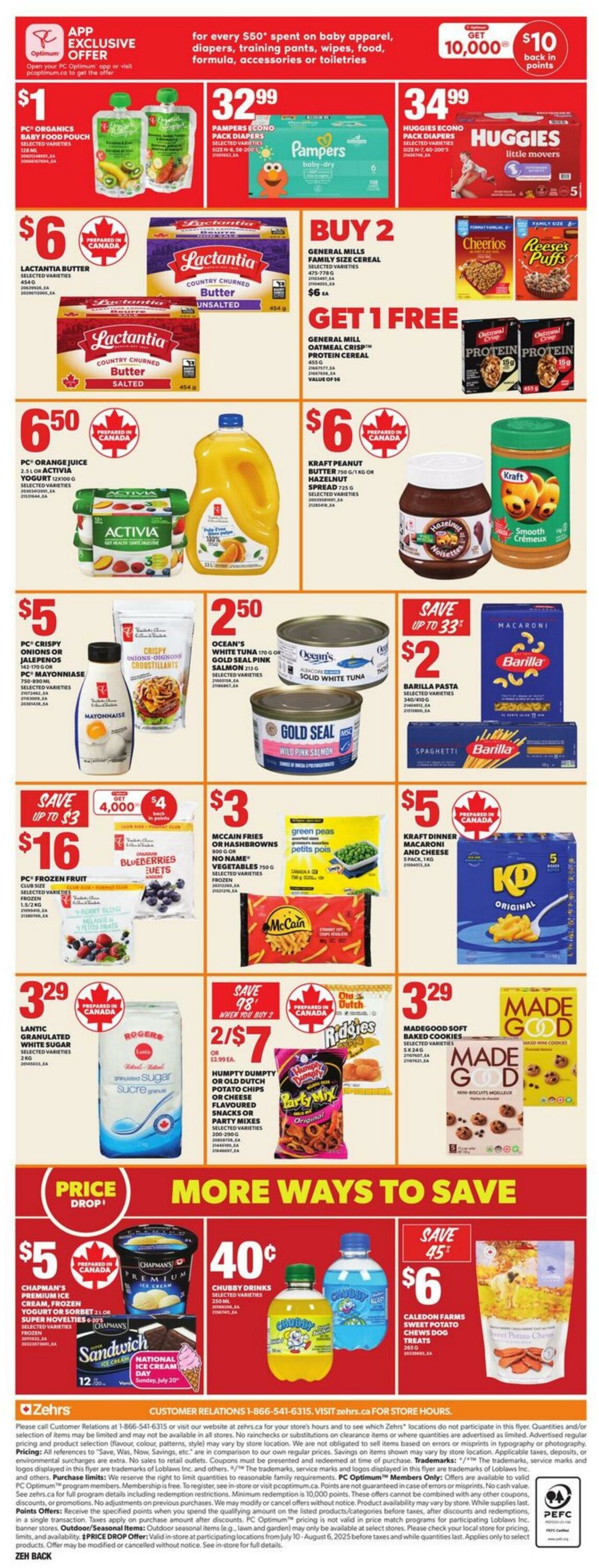 Flyer Zehrs 17.07.2025 - 23.07.2025
