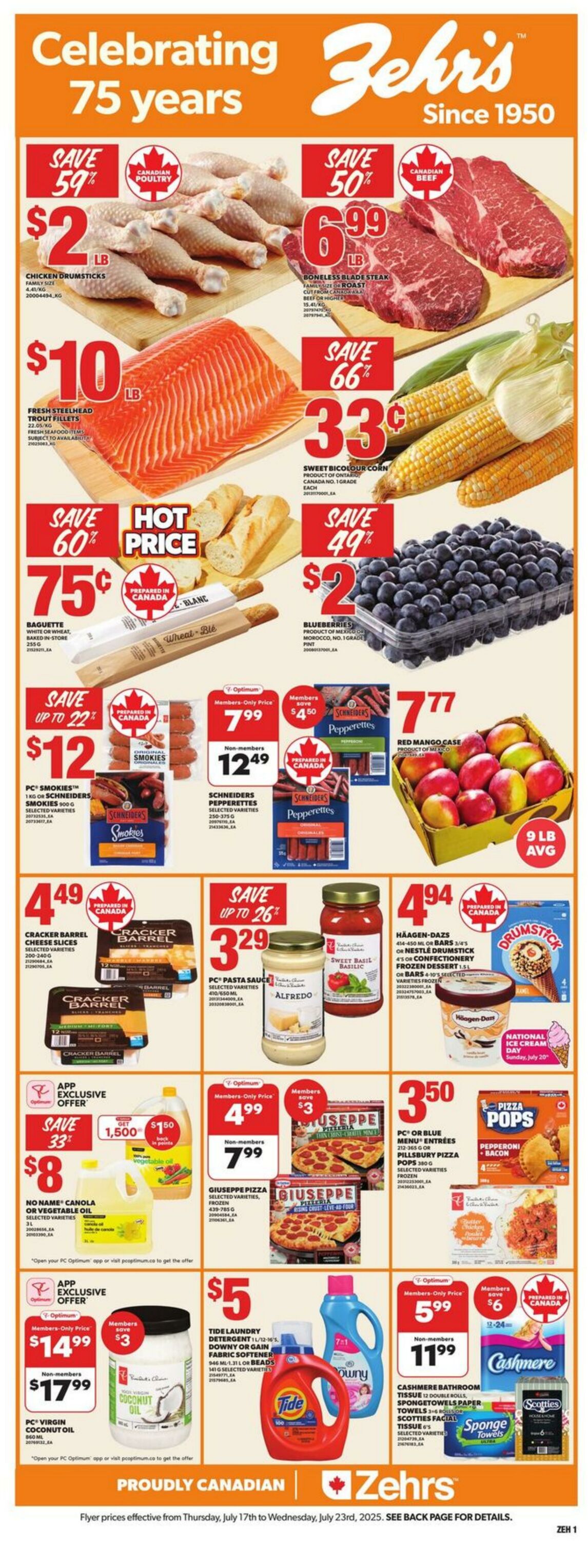 Flyer Zehrs 17.07.2025 - 23.07.2025