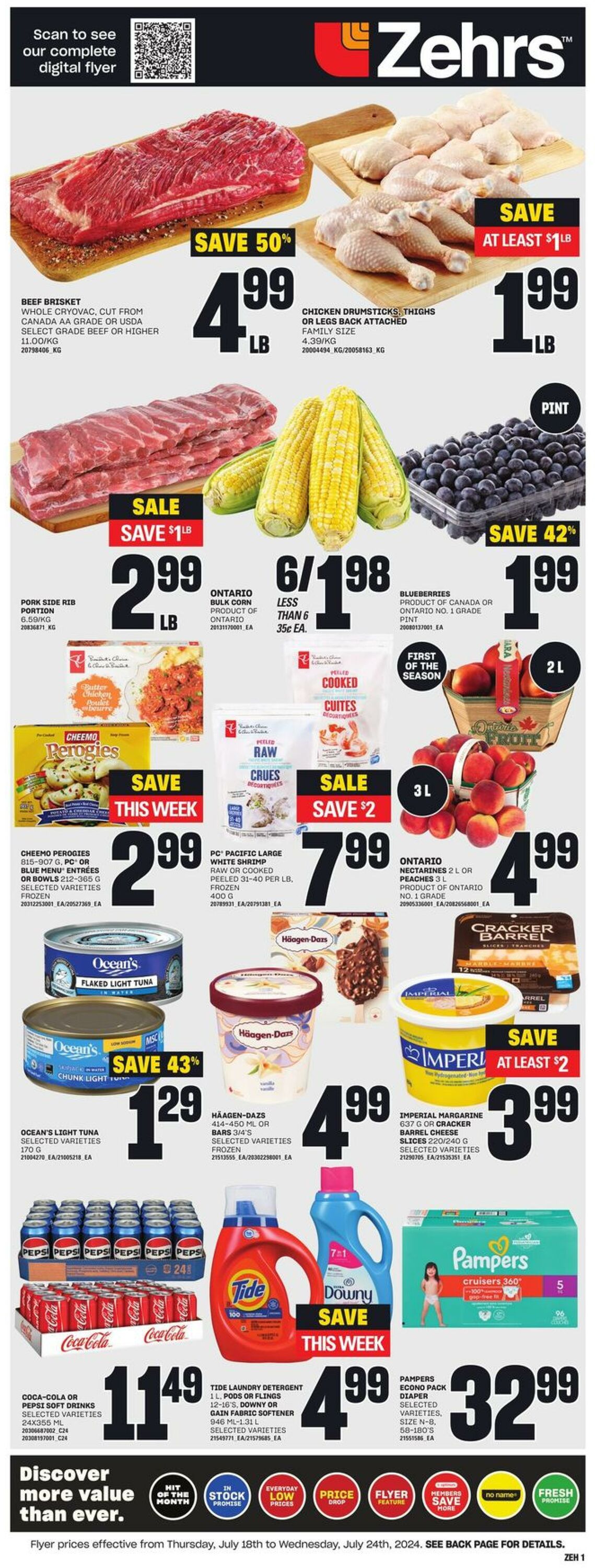 Flyer Zehrs 18.07.2024 - 24.07.2024