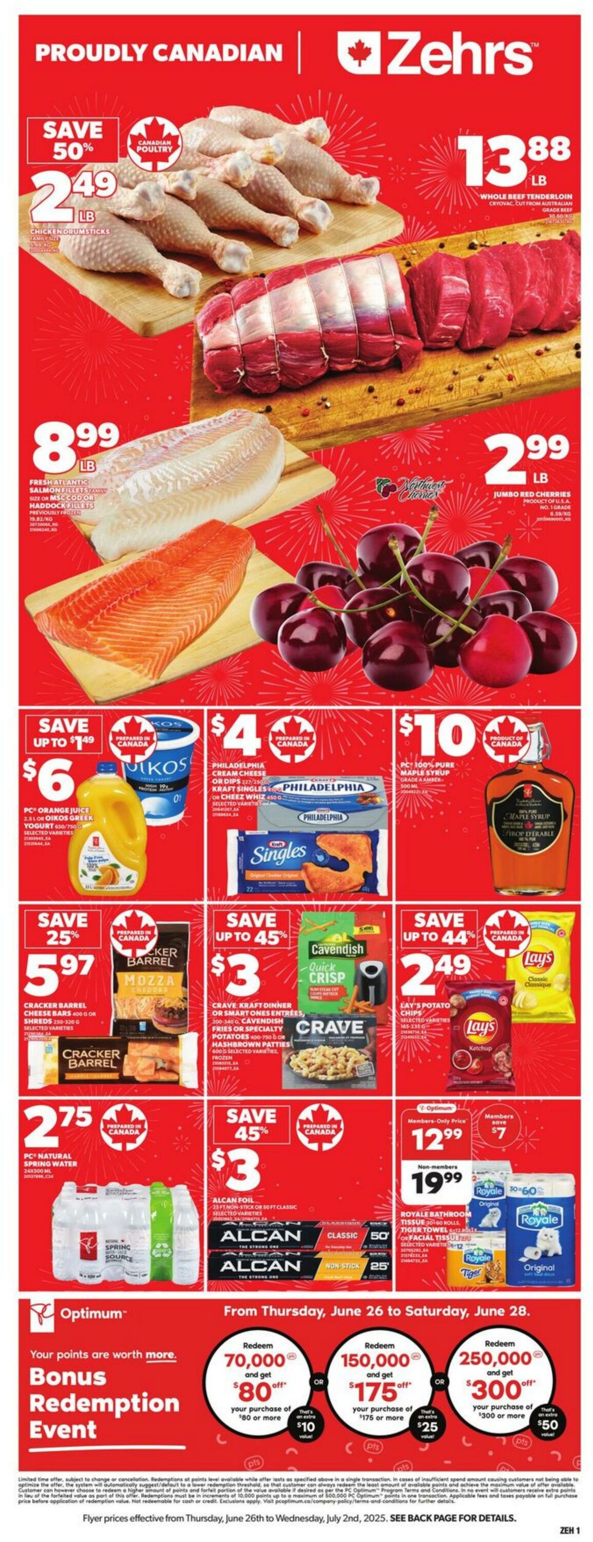 Flyer Zehrs 26.06.2025 - 02.07.2025