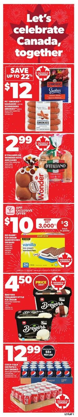 Flyer Zehrs 26.06.2025 - 02.07.2025