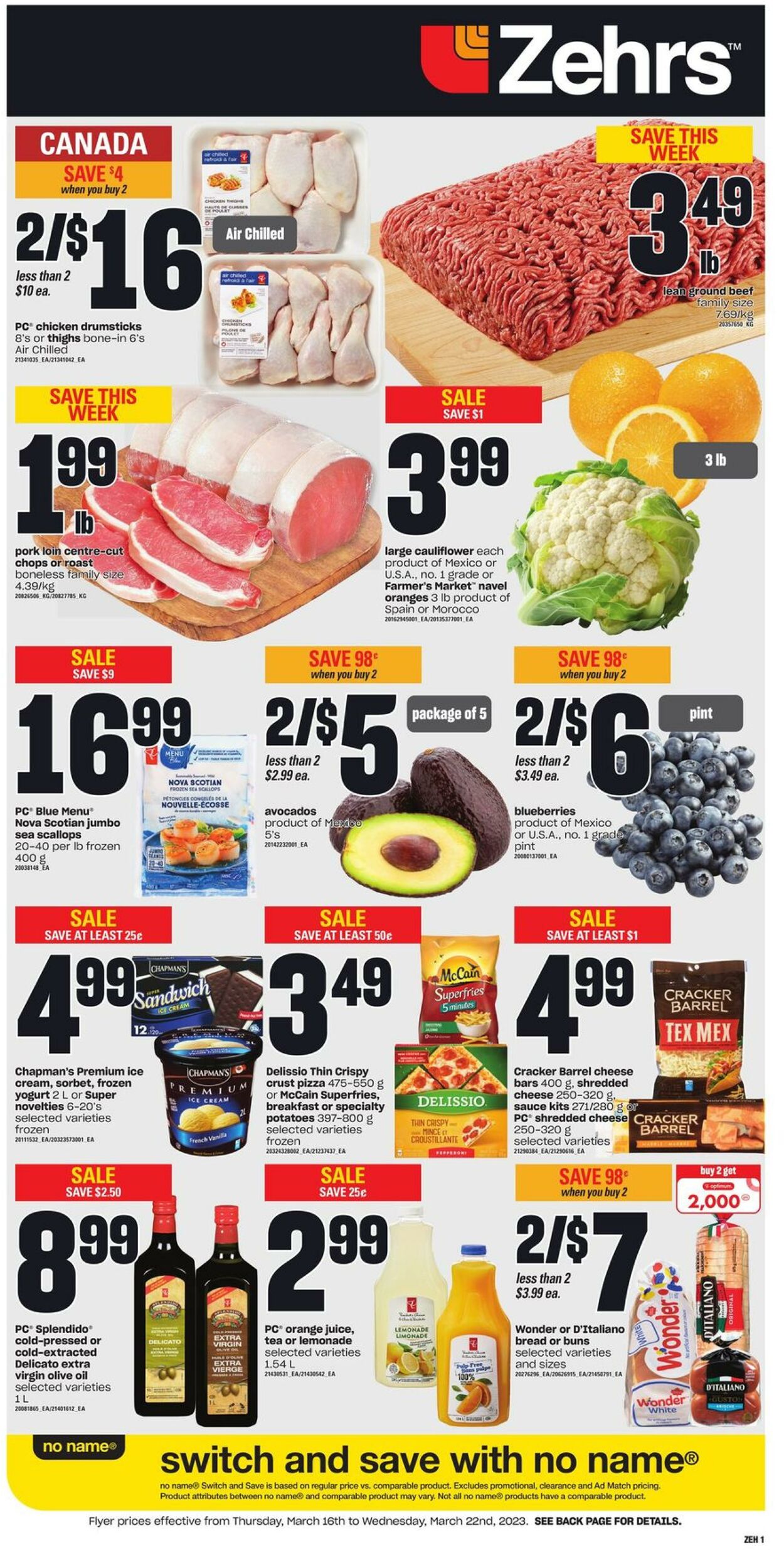 Zehrs Promotional flyers