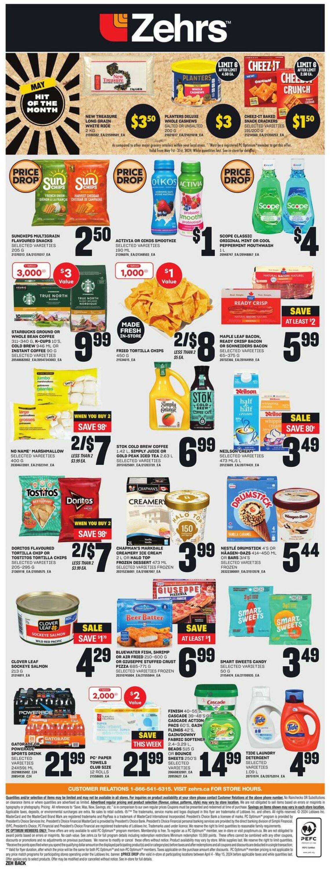 Flyer Zehrs 09.05.2024 - 15.05.2024