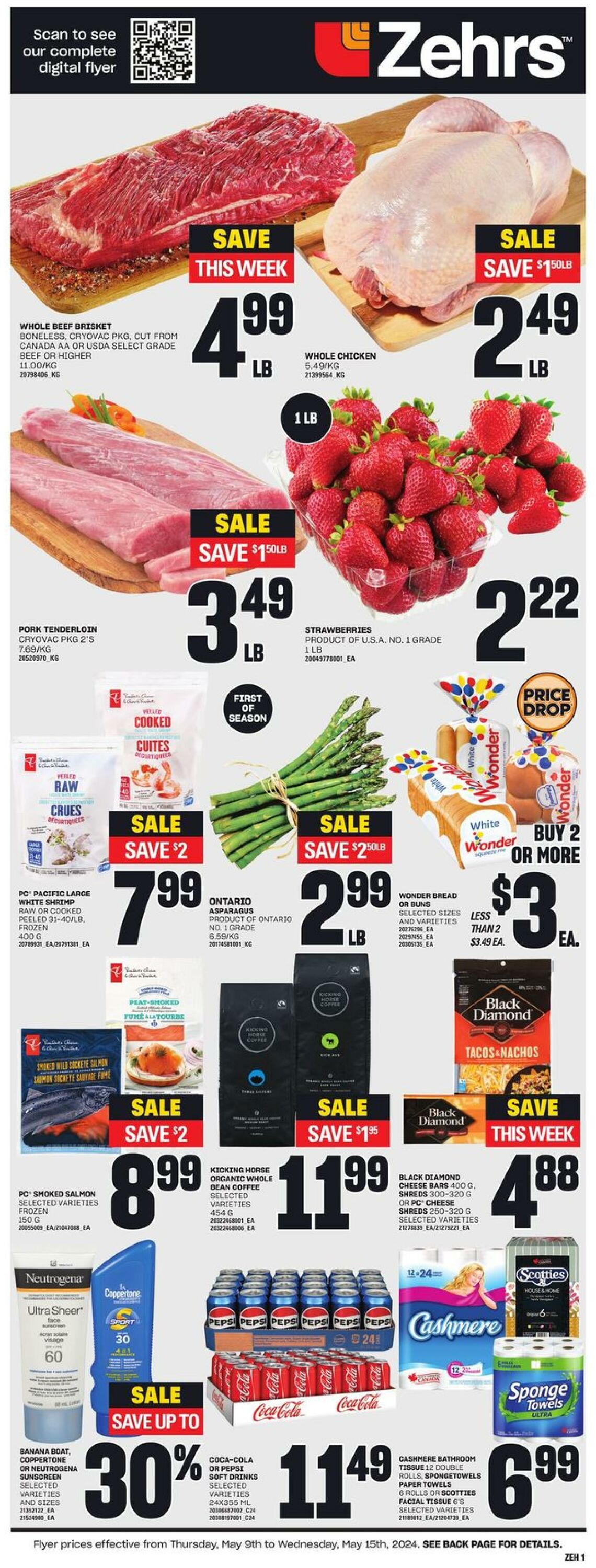 Flyer Zehrs 09.05.2024 - 15.05.2024