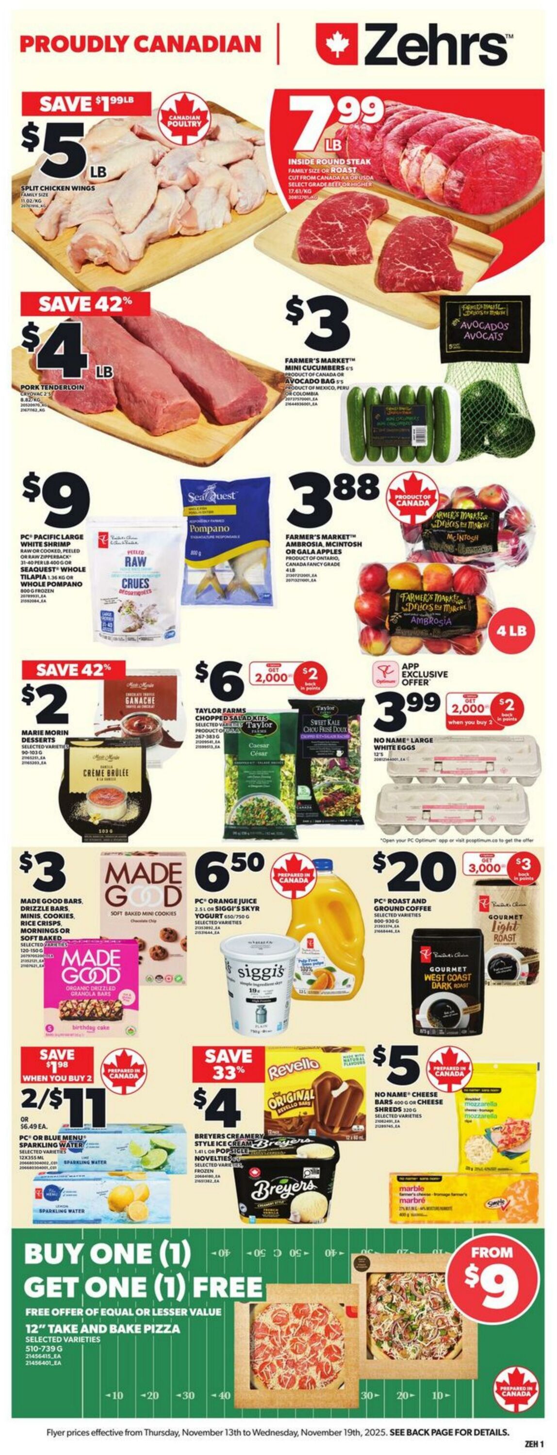 Flyer Zehrs 13.11.2025 - 19.11.2025