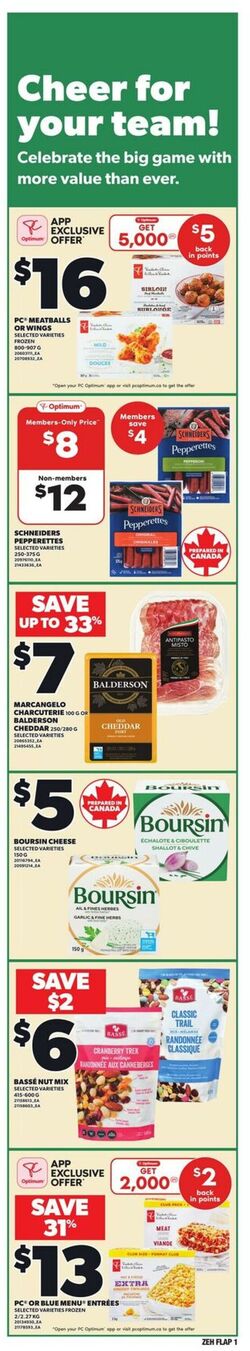 Flyer Zehrs 08.01.2026 - 29.01.2026