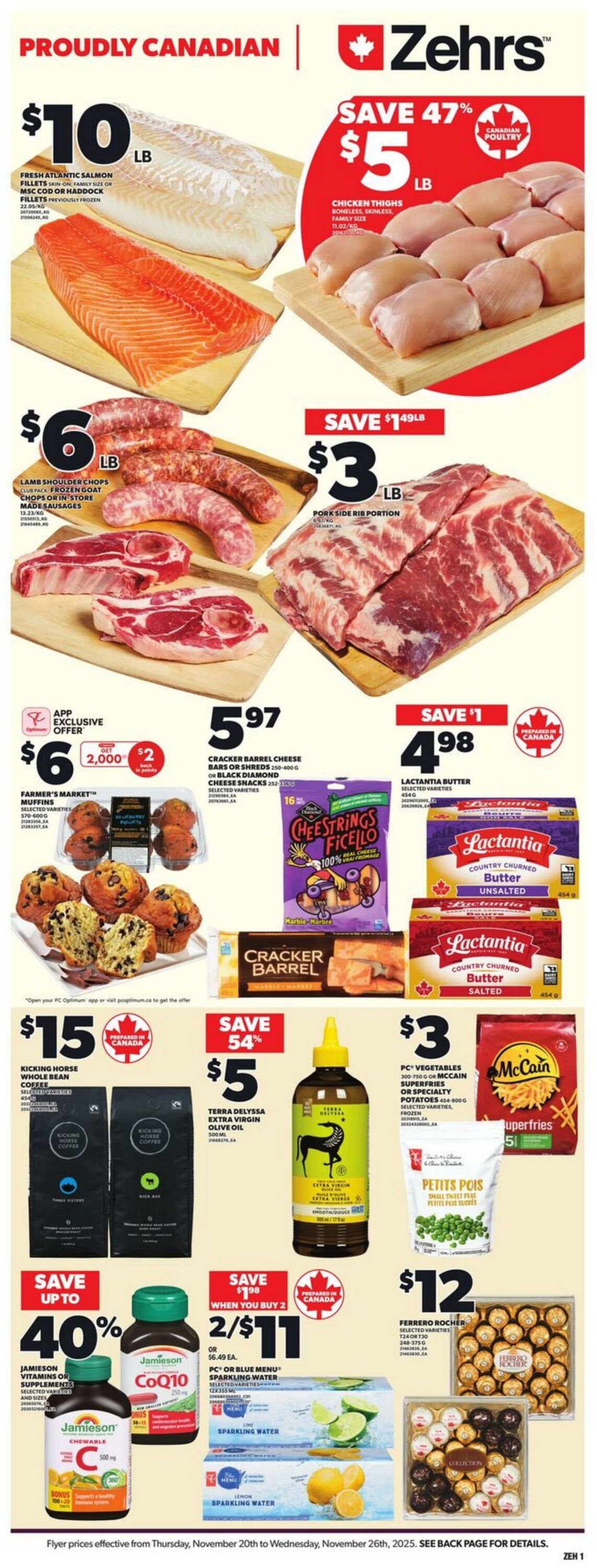 Flyer Zehrs 20.11.2025 - 26.11.2025