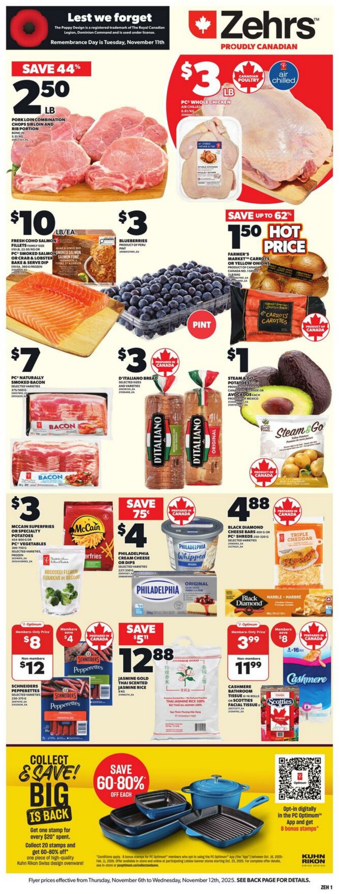 Flyer Zehrs 06.11.2025 - 12.11.2025