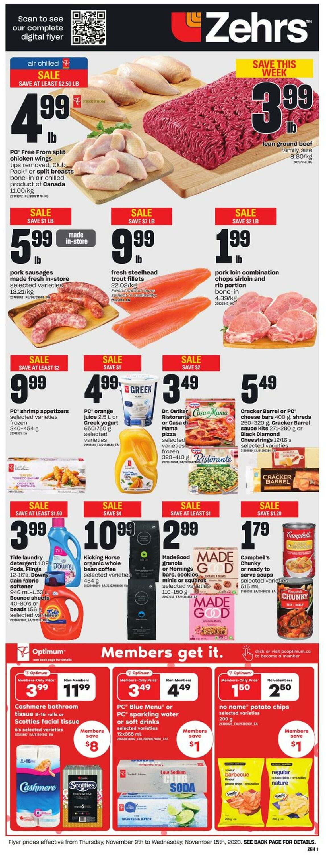 Flyer Zehrs 09.11.2023 - 15.11.2023