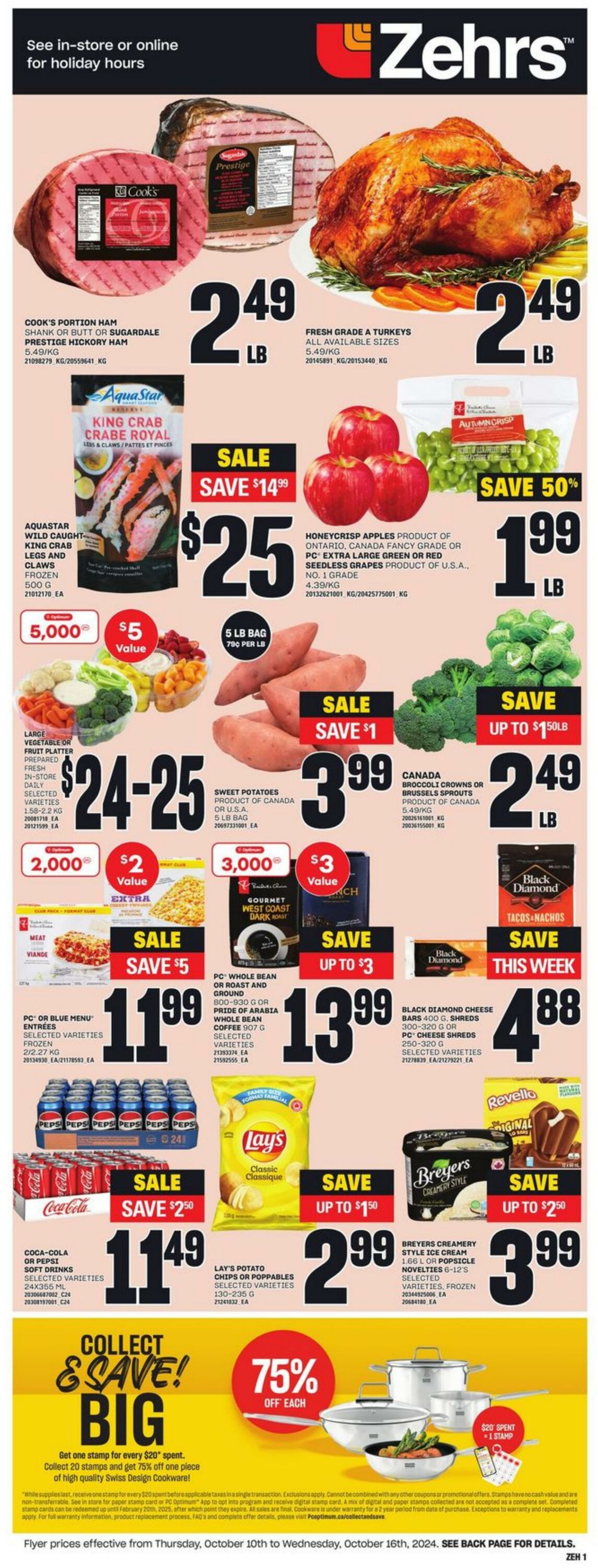 Flyer Zehrs 10.10.2024 - 16.10.2024