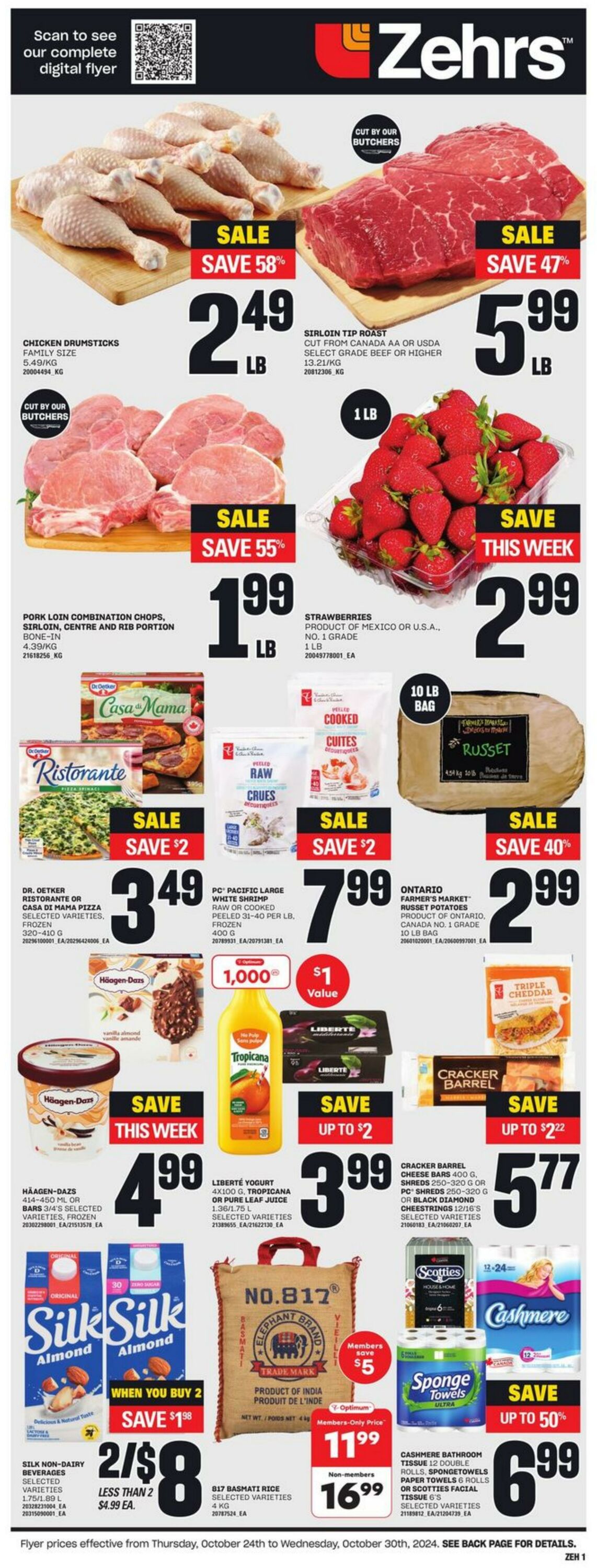 Flyer Zehrs 24.10.2024 - 30.10.2024