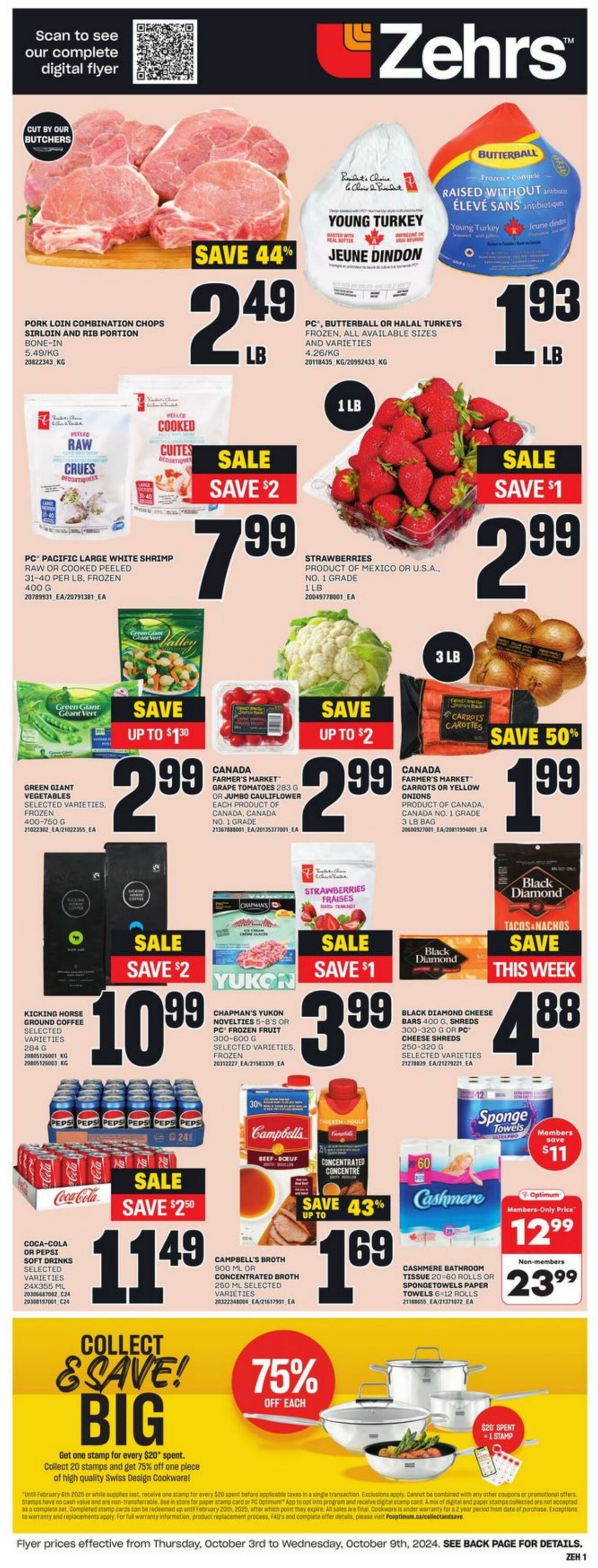 Flyer Zehrs 03.10.2024 - 09.10.2024