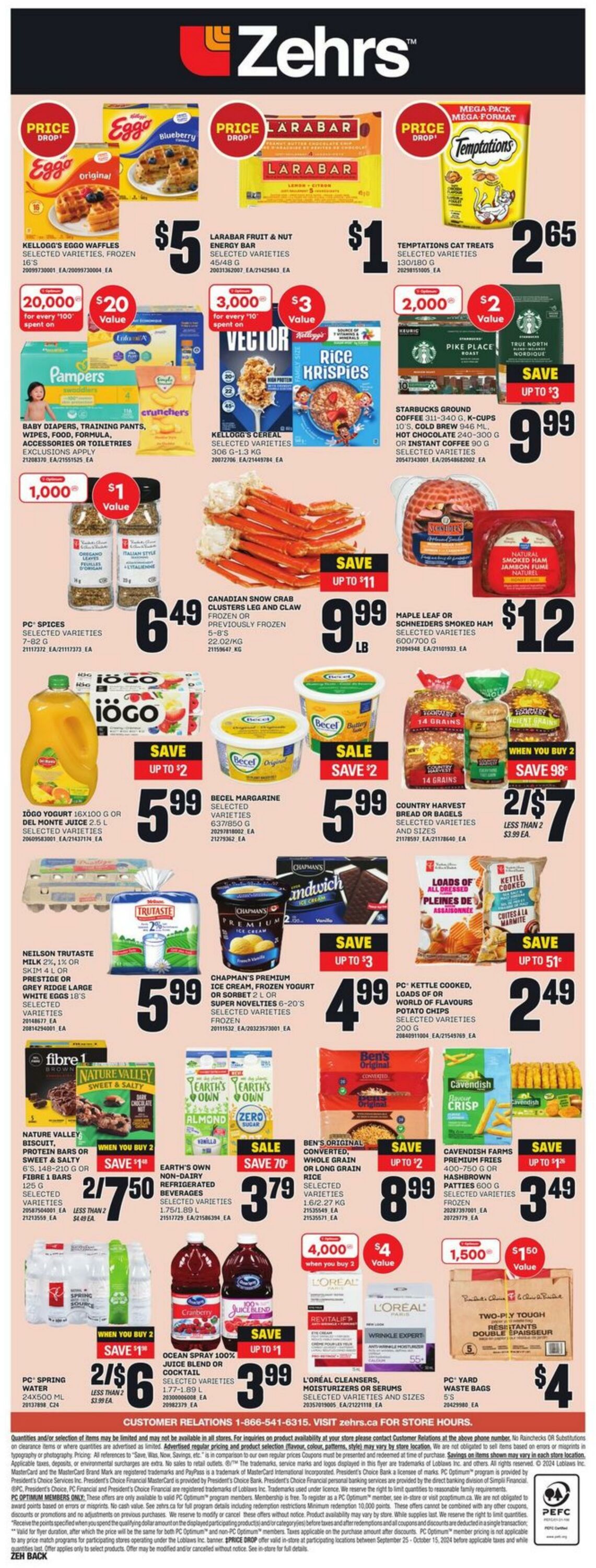 Flyer Zehrs 03.10.2024 - 09.10.2024