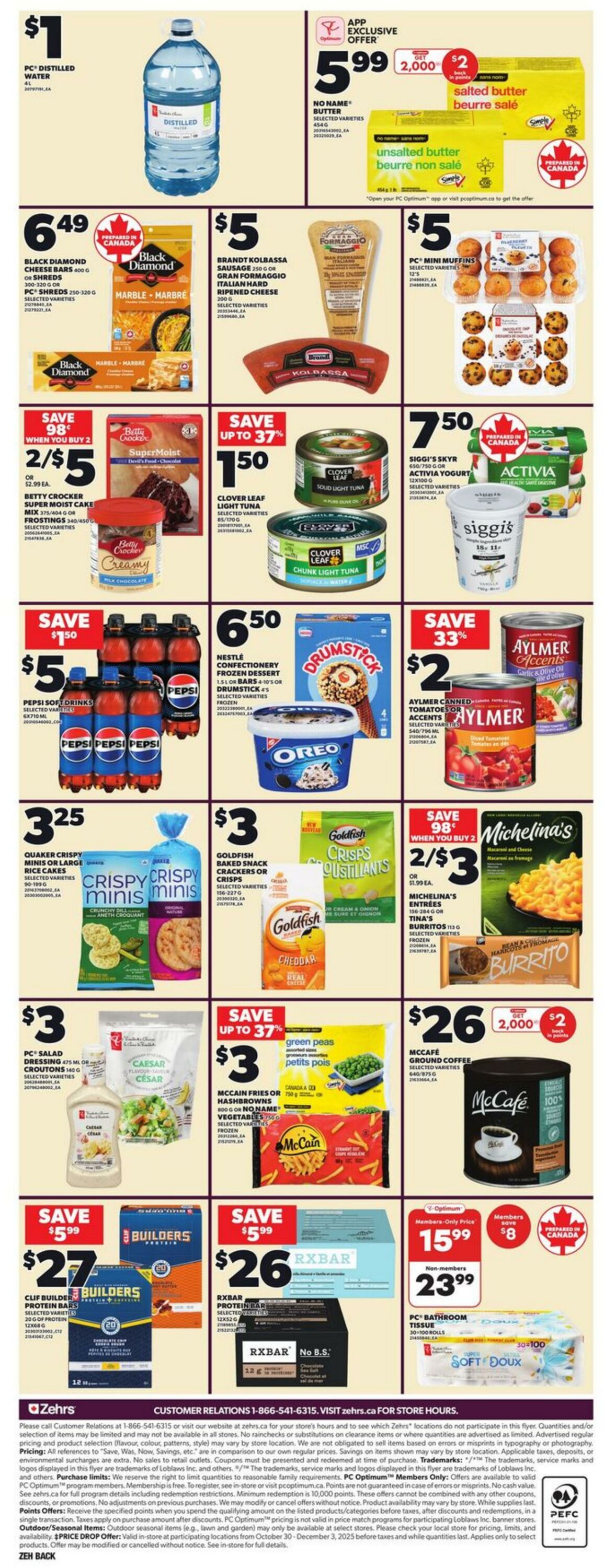 Flyer Zehrs 30.10.2025 - 05.11.2025