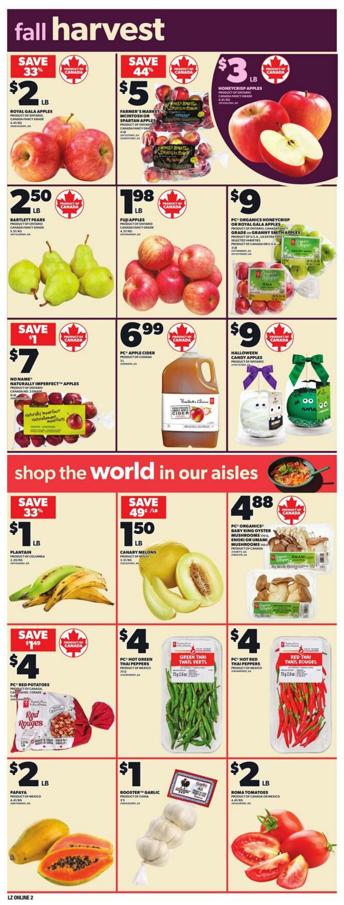 Flyer Zehrs 16.10.2025 - 22.10.2025