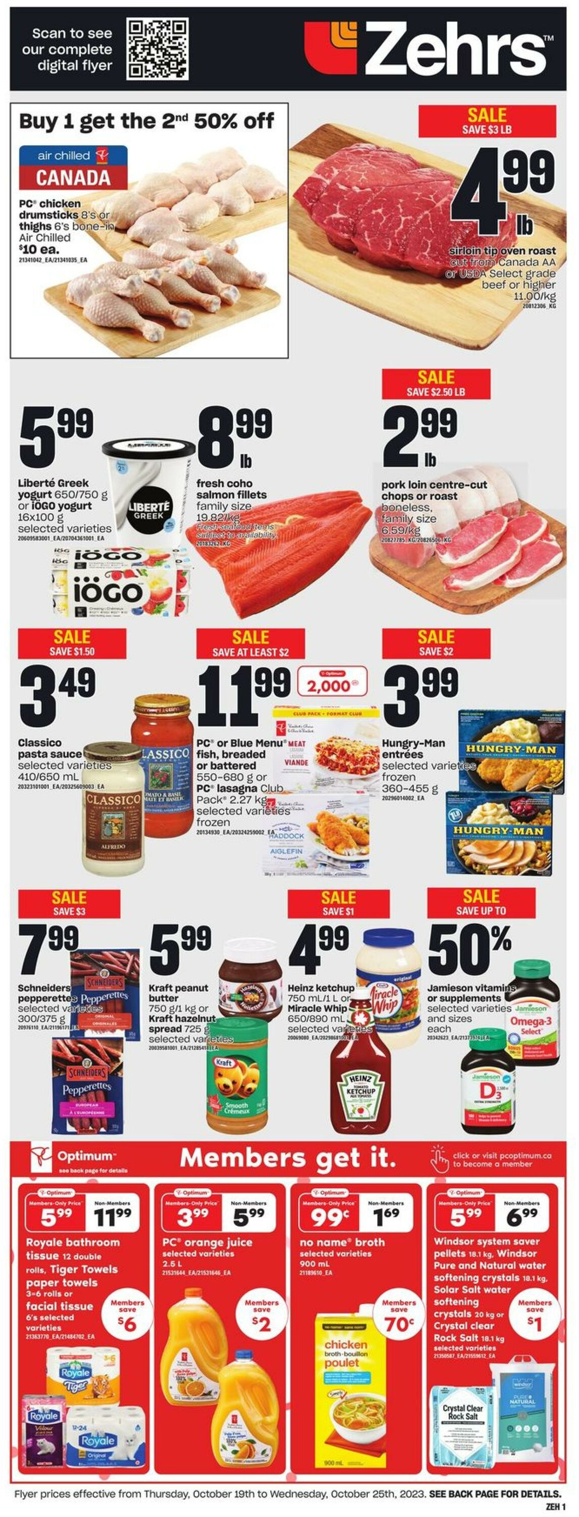 Flyer Zehrs 19.10.2023 - 25.10.2023