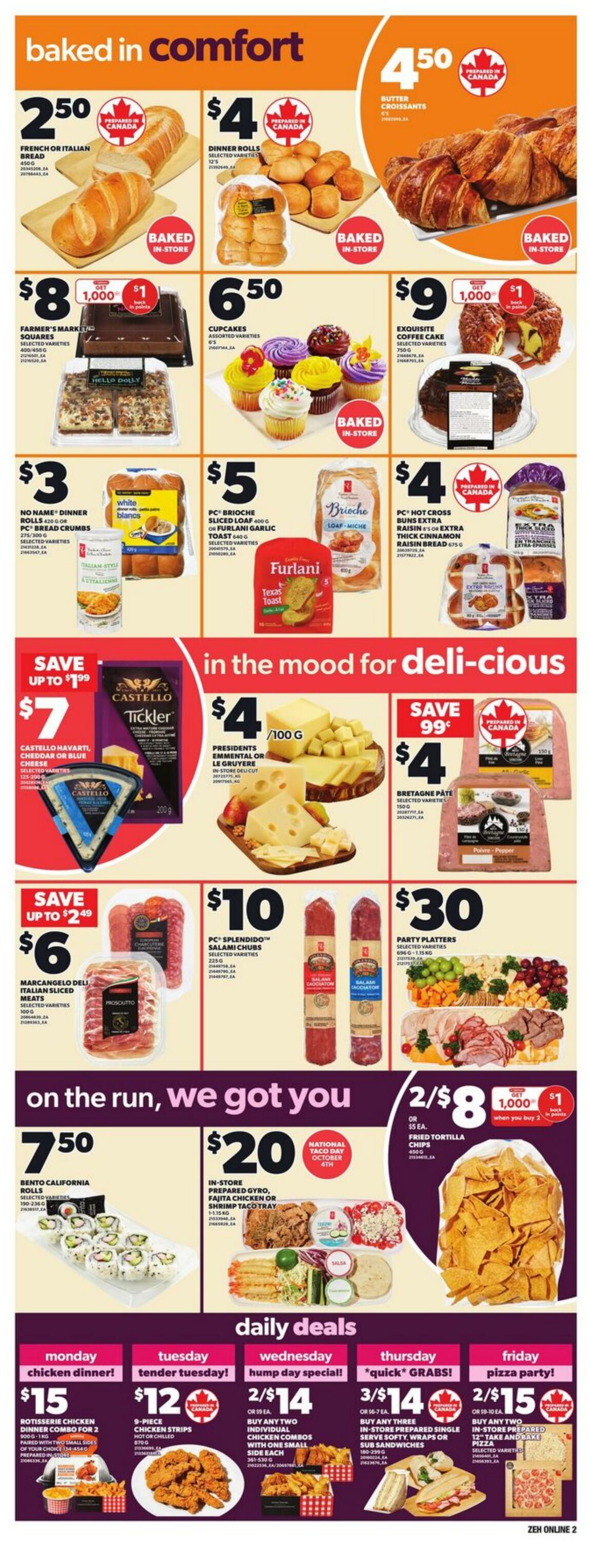 Flyer Zehrs 02.10.2025 - 08.10.2025