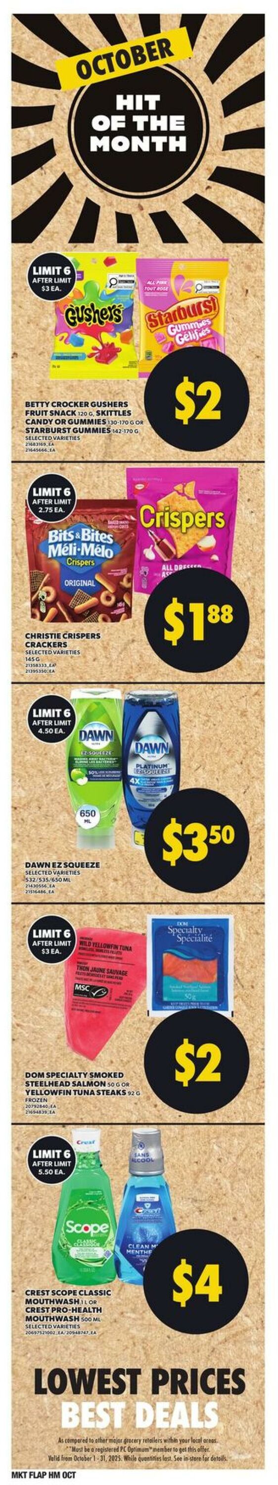 Flyer Zehrs 09.10.2025 - 15.10.2025